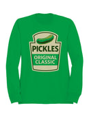 Classic Pickles Design Badge Women's Sweatshirt