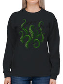 Sinister Sea Monster Tentacles Women's Sweatshirt
