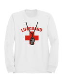 Lifeguard Whistle Emblem Women's Sweatshirt