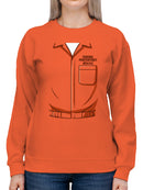 Inmate Inspired Design #54143 Women's Sweatshirt