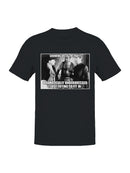 Dramatically Underdressed Party Humor Men's T-shirt
