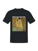 Kiss and Mint Humor Men's T-shirt