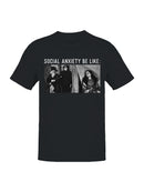 Social Anxiety Classic Film Meme Men's T-shirt