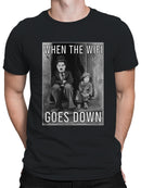 When the WiFi Goes Down Humor Men's T-shirt