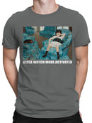 Binge Watch Mode Art Print Men's T-shirt