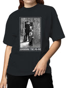 Evading Trouble with Humor Women's T-shirt