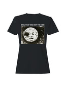 Vintage Moon Face Astronaut Meme Women's T-shirt