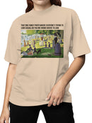 Casual Family Photo Chaos Women's T-shirt