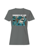 Relaxing Sundays with Child and Dog Women's T-shirt