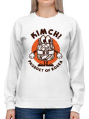 Kimchi Korea Character Women's Sweatshirt