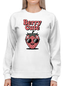 Berry Cute Strawberry Fun Women's Sweatshirt