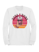 Boba Babe Retro Vibe Women's Sweatshirt
