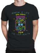 Kimchi is Life Neon Men's T-shirt