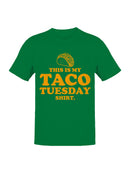 Taco Tuesday Enthusiast  Men's T-shirt