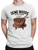 Send Noods Funny Ramen Art Men's T-shirt