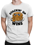 Stackin' Up Wins Pancake Fun Men's T-shirt