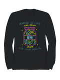Kimchi is Life Neon Men's Sweatshirt