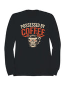 Possessed by Coffee Demon Mug Men's Sweatshirt