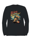 Cool Pizza Slice Men's Sweatshirt