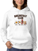 Breakfast Club Cartoon Characters Women's Hoodie