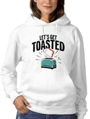 Let’s Get Toasted Toaster Art Women's Hoodie