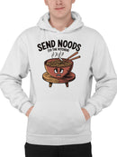 Send Noods Funny Ramen Art Men's Hoodie