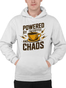 Energized by Coffee and Chaos Men's Hoodie