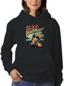 Cool Pizza Slice Women's Hoodie