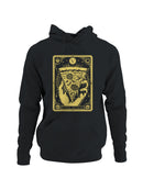 Tarot Card Style Pizza Slice Women's Hoodie