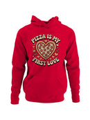 Heart-Shaped Pizza Love Women's Hoodie