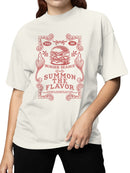 Burger Seance: Summon Flavor Magic Women's T-shirt