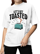 Let’s Get Toasted Toaster Art Women's T-shirt