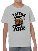 Cheerful Potato Chef Youth's T-shirt