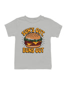 Sun's Out, Buns Out Burger Fun Youth's T-shirt