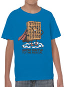 Super Waffle to the Rescue Youth's T-shirt