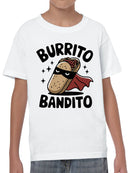 Burrito Bandito Superhero Youth's T-shirt