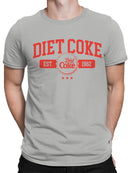 Officially Licensed Diet Coke Est. 1982 Red Men's T-shirt
