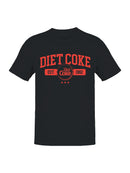 Officially Licensed Diet Coke Est. 1982 Red Men's T-shirt