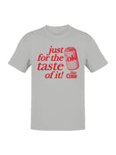 Officially Licensed Diet Coke Just for the Taste Men's T-shirt