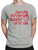 Officially Licensed Diet Coke Just for the Taste Men's T-shirt