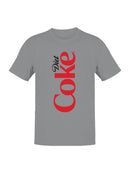 Officially Licensed Diet Coke Bold Diet Coke Vertical Men's T-shirt