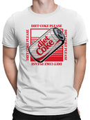 Officially Licensed Diet Coke Please Men's T-shirt
