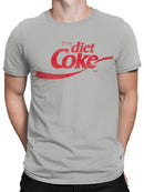 Officially Licensed Diet Coke Vintage Drink Diet Coke Men's T-shirt