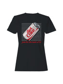 Officially Licensed Diet Coke: Just for the Taste Women's T-shirt