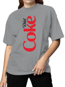 Officially Licensed Diet Coke Bold Diet Coke Vertical Women's T-shirt