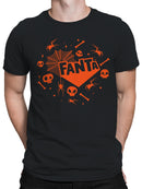 Officially Licensed Fanta Fanta Halloween Spooky Spider Men's T-shirt