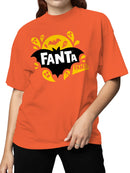 Officially Licensed Fanta Fanta Halloween Spooky Design Women's T-shirt