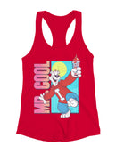 Officially Licensed Icee Mr. Cool Bear Fun Retr Women's Racerback Tank
