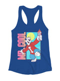 Officially Licensed Icee Mr. Cool Bear Fun Retr Women's Racerback Tank
