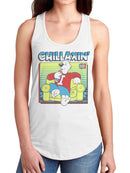 Officially Licensed Icee Chillaxin' Bear Vibe Women's Racerback Tank